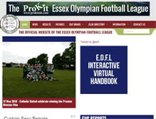 Tablet Screenshot of eofl.co.uk